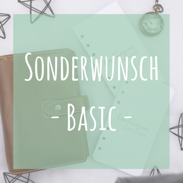 Sonderwunsch Paket BASIC