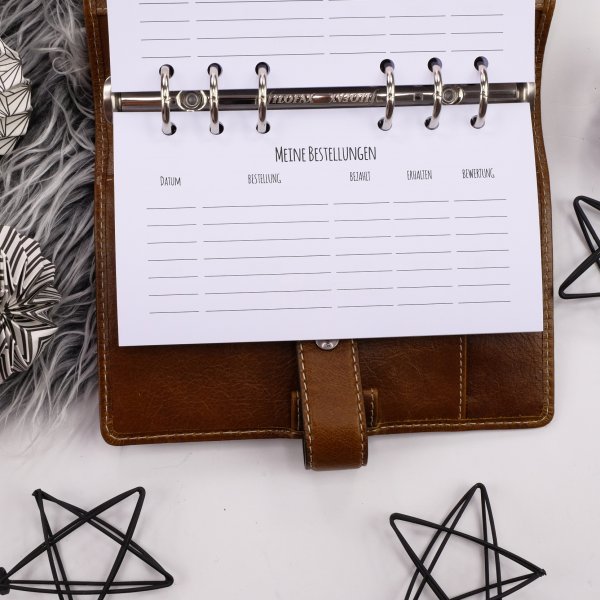 Liste 60 x Bestellungen