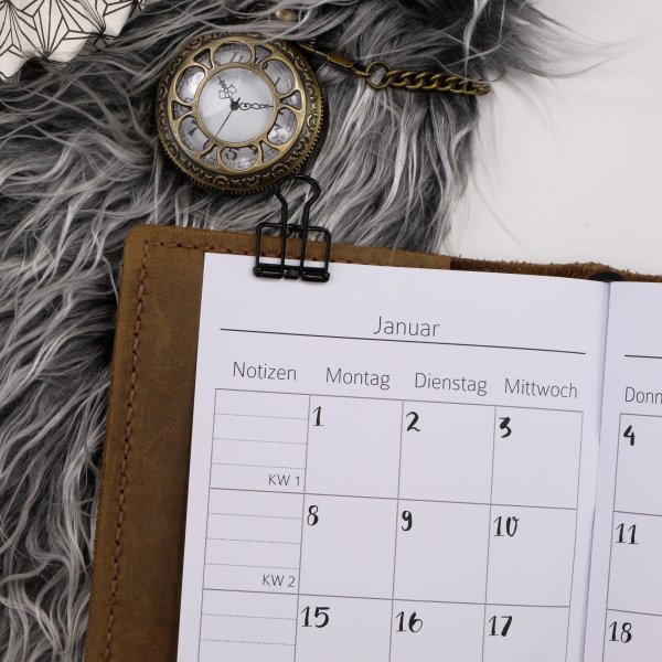 TN Monatsübersicht "elfenbeinmädchen" 1M2S