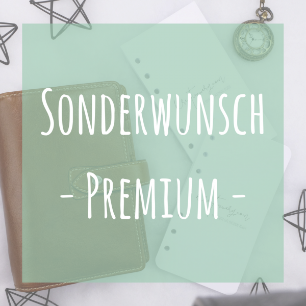 Sonderwunsch Paket PREMIUM