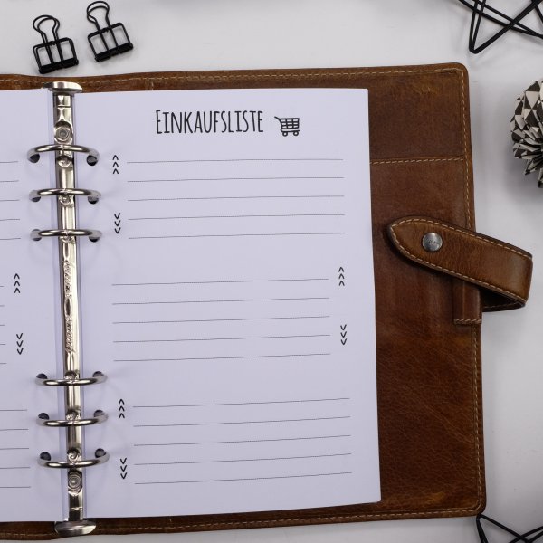 Liste 60 x Einkauf